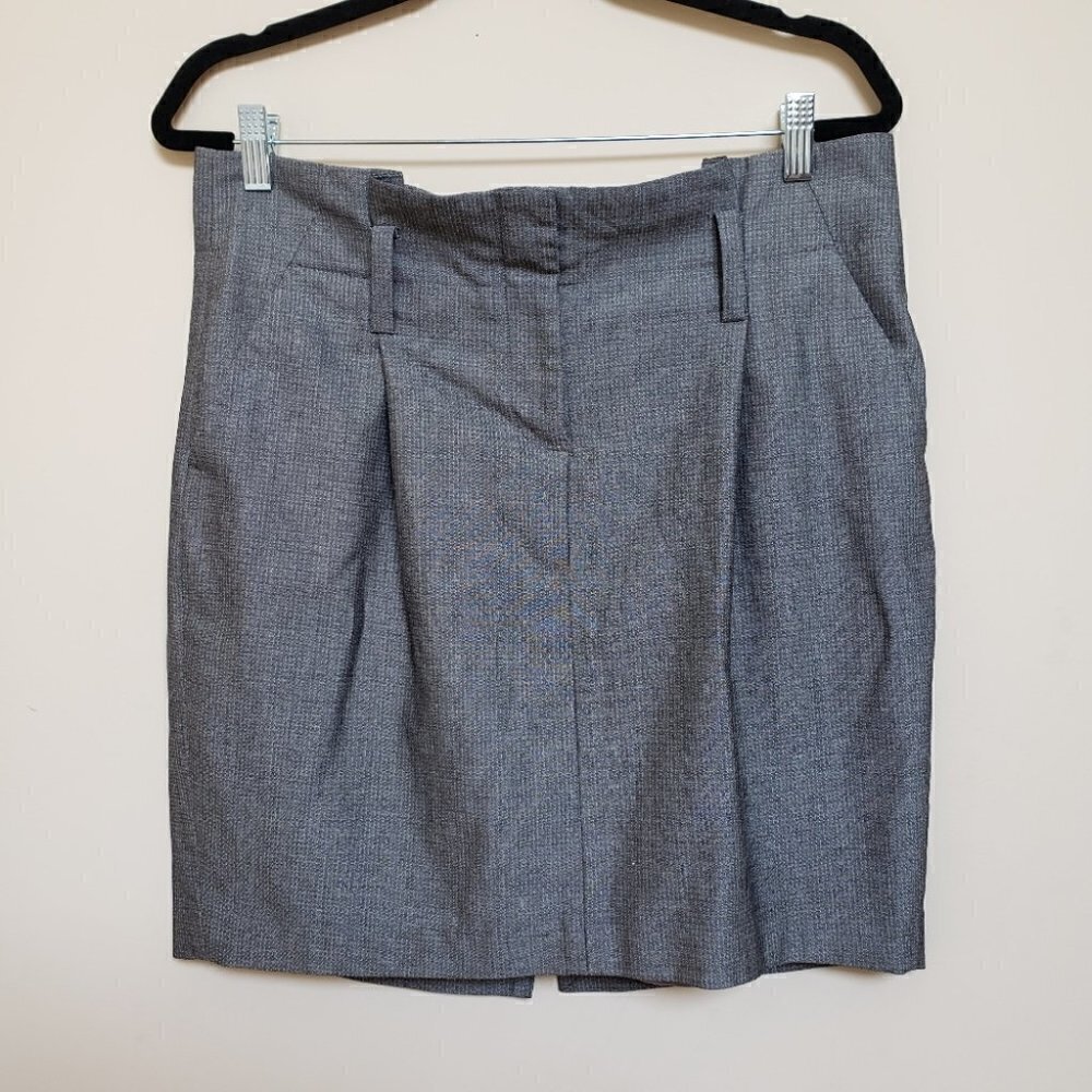 LIMITED Mini Grey Business Casual Skirt